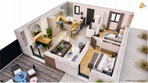 maison neuve à la vente -   28300  JOUY, surface 51 m2 vente maison neuve - UBI476475881
